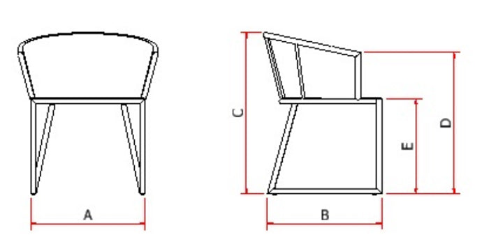 Gold Aluminum Chair Black Color Nautical Rope Mixed Color Bronze