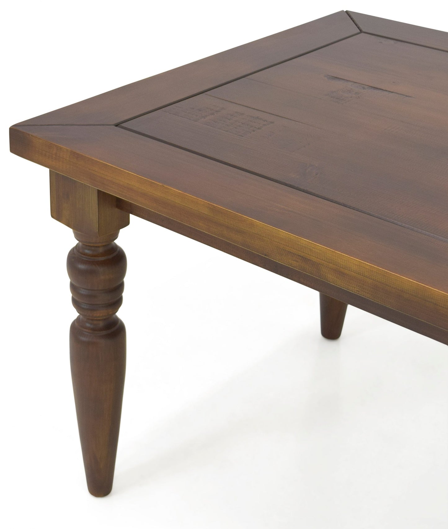 Mesa de comedor Flora de madera maciza 220x100 cm - 8 plazas