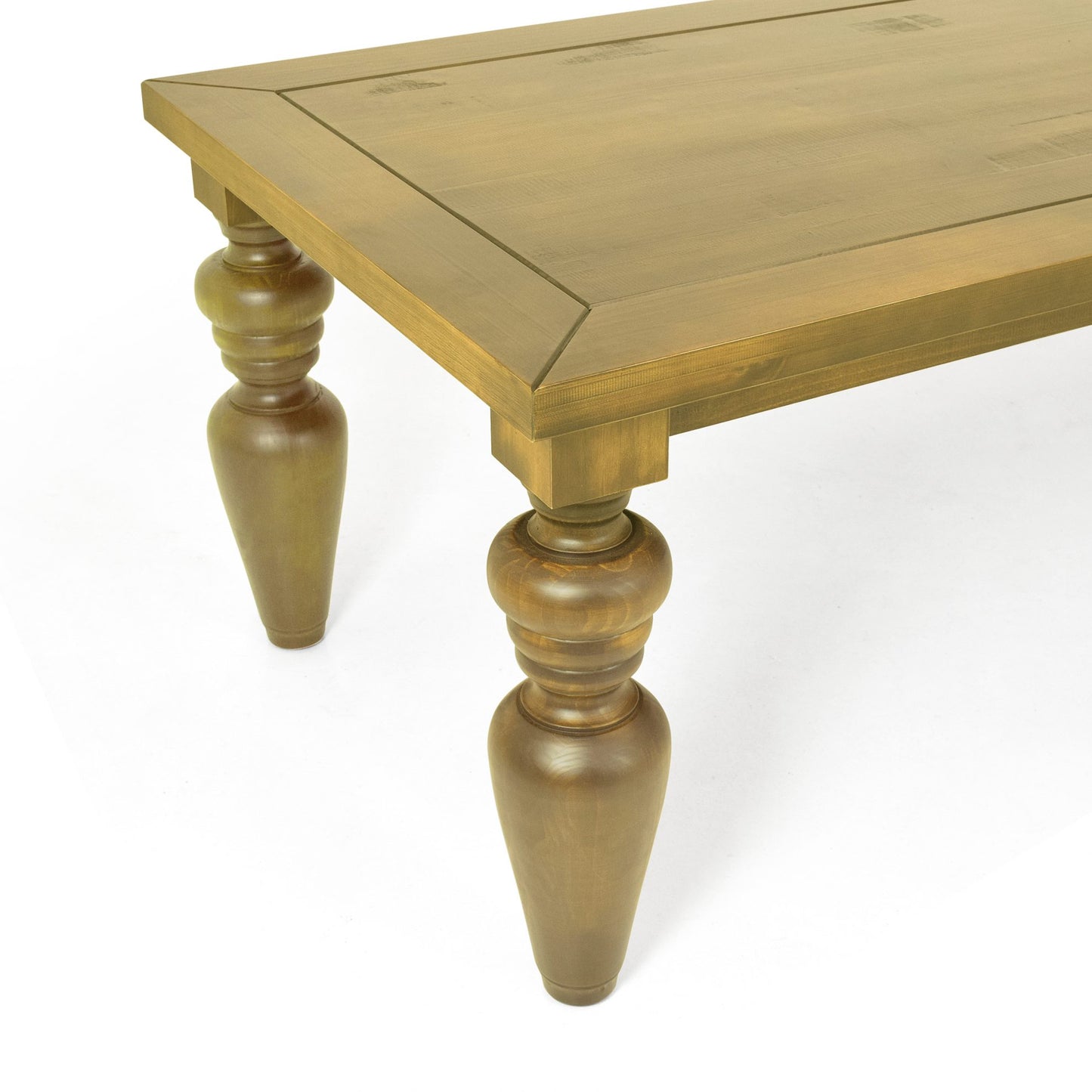 Mesa de comedor Flower de madera maciza 240x100 cm - 8 plazas
