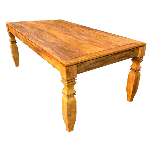 Mesa de Jantar Juliano 160x90cm Madeira Maciça - 6 Lugares