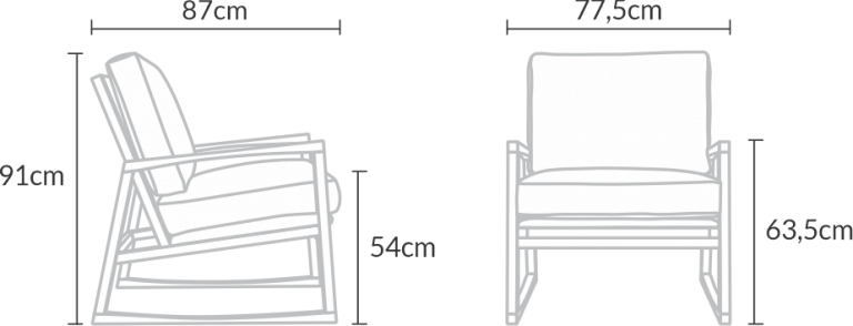 Elisa Armchair, Wood, Cinnamon Color, Beige Courissimo, Upholstered Seat, Light Linen Fabric