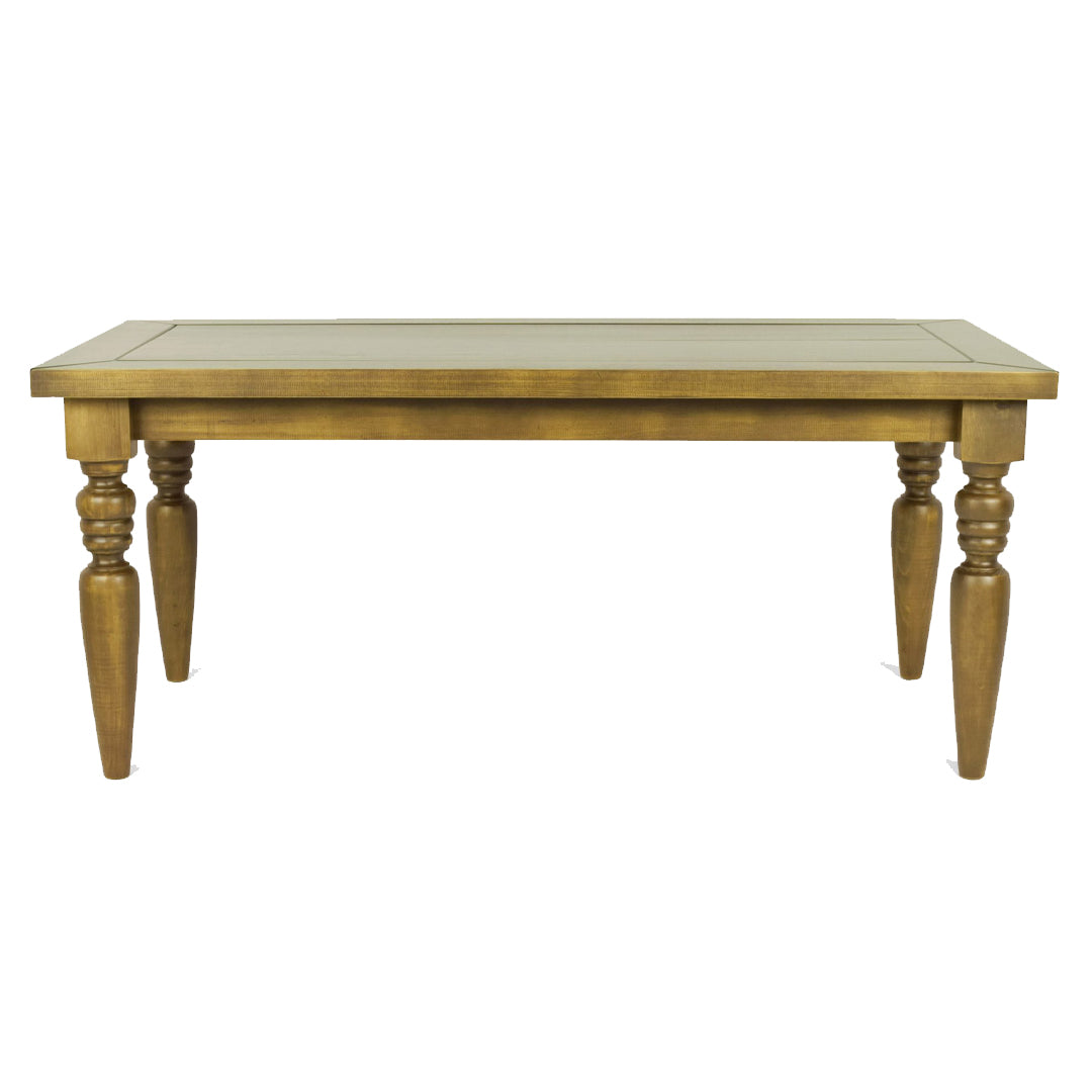 Mesa de comedor Flower de madera maciza 240x100 cm - 8 plazas