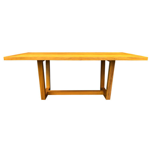 Mesa de Jantar Beatriz 160x100cm Madeira Maciça - 6 Lugares
