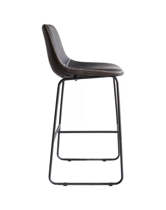 Banqueta Oxford Cor Preto Vintage