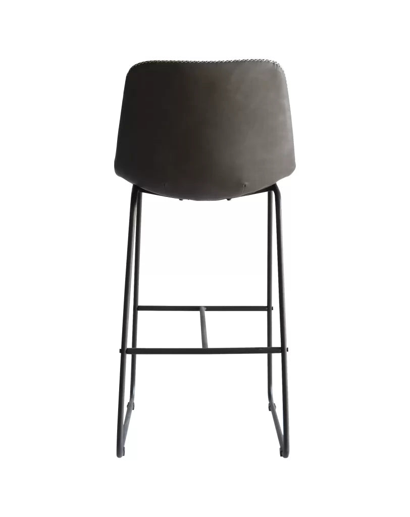 Taburete Oxford vintage en color negro