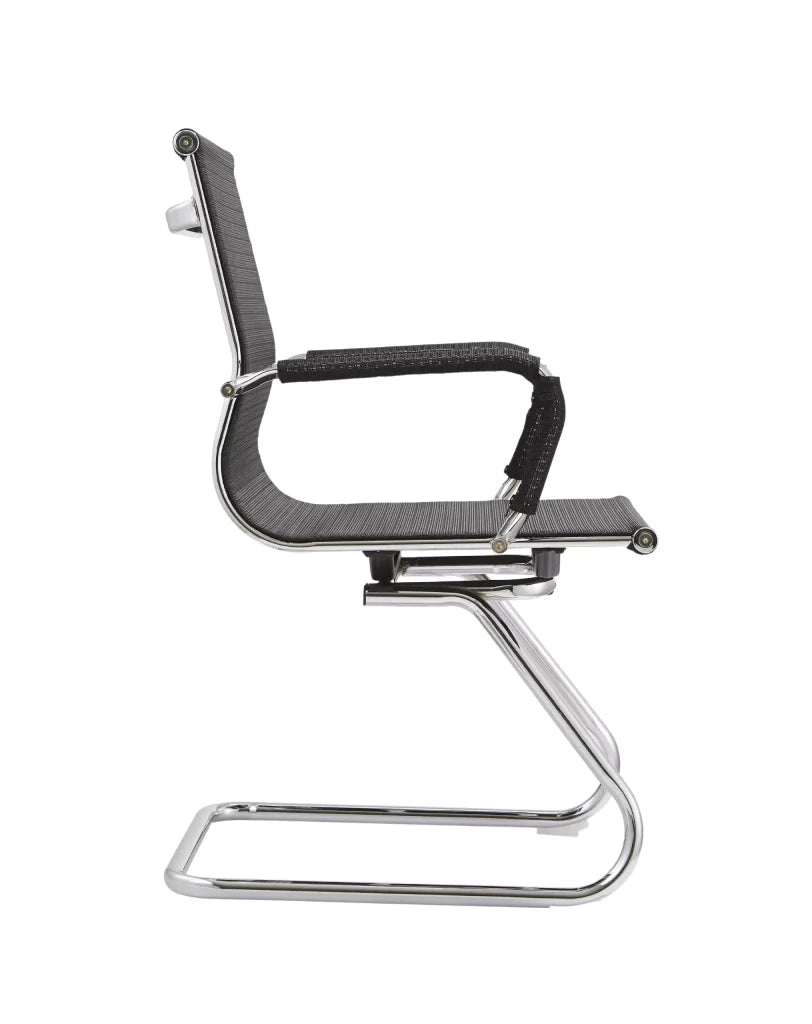 Sydney Office Chair, Fixed Base, Black
