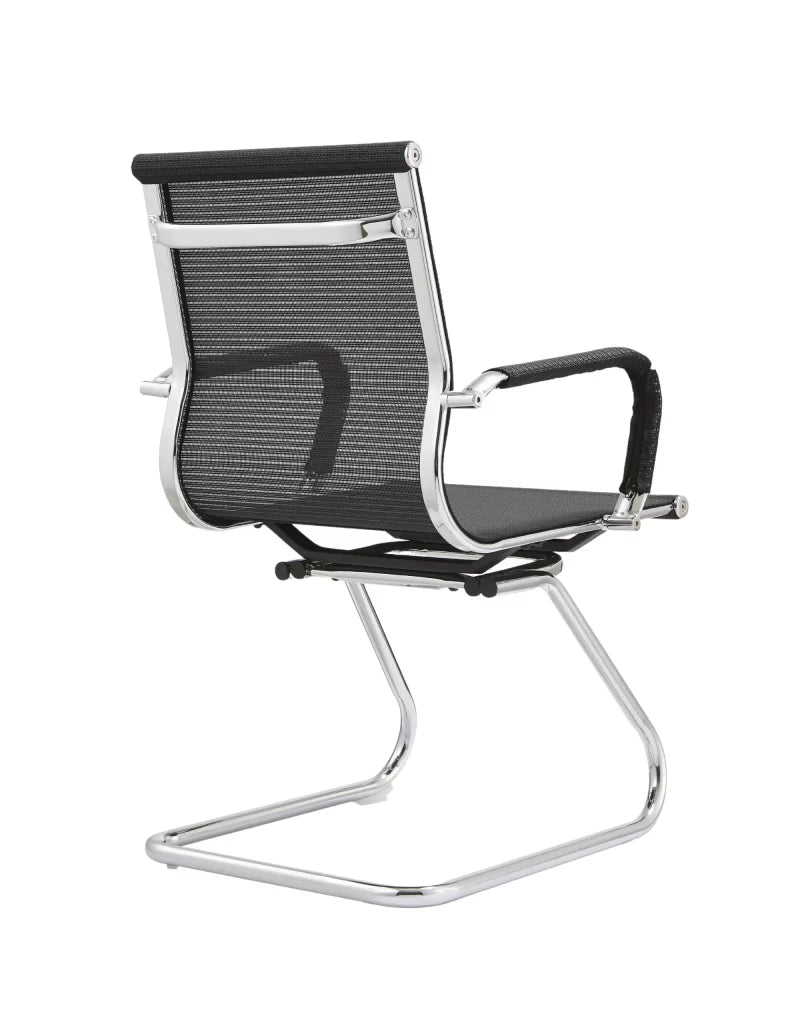 Sydney Office Chair, Fixed Base, Black