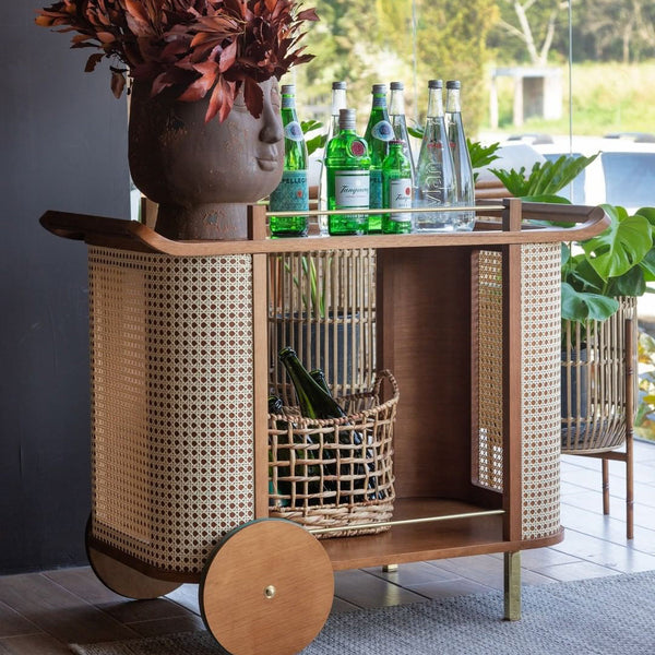 Carros de barra de té