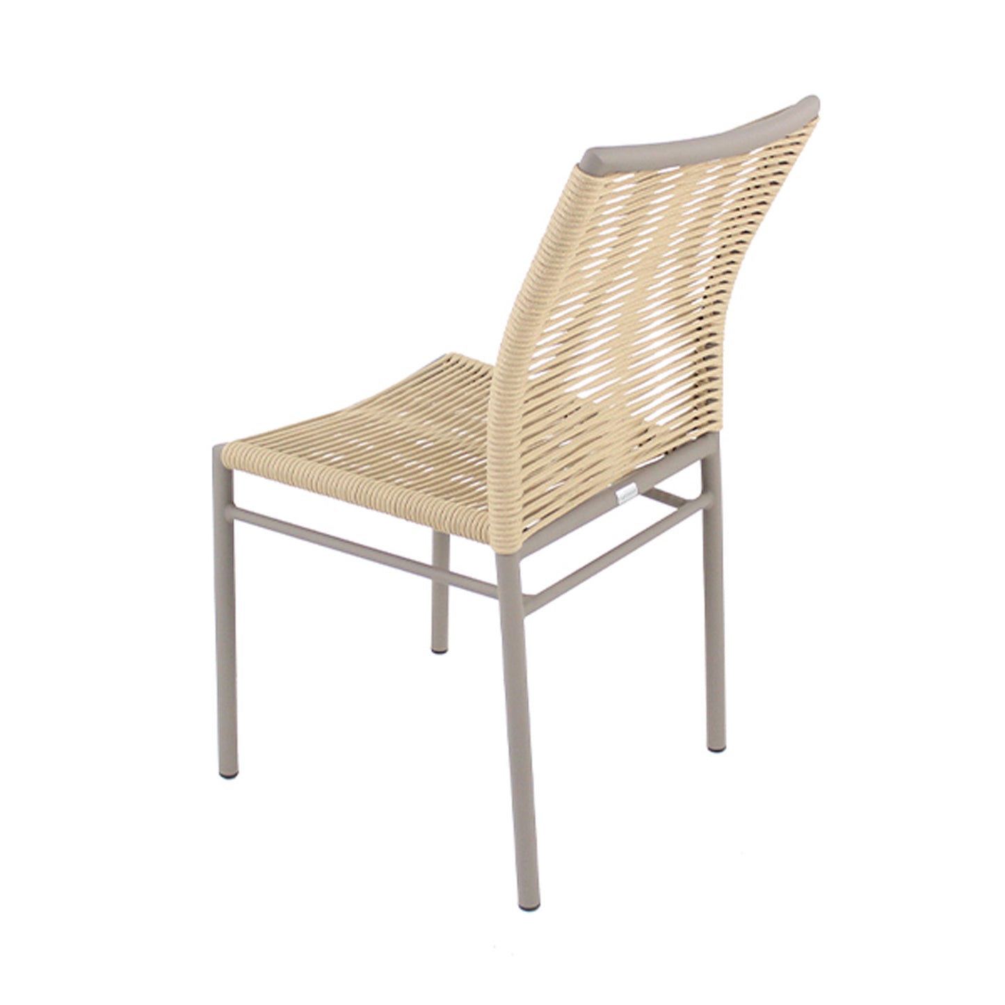 Cadeira Panamá Alumínio Fendi e Corda Náutica Areia