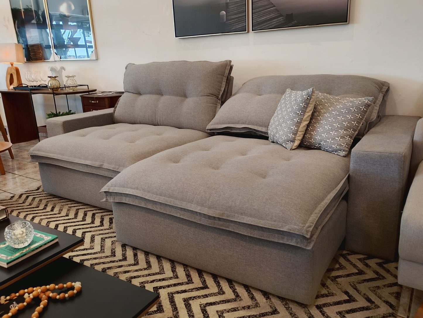 Sofá Koob Linho 2,60m