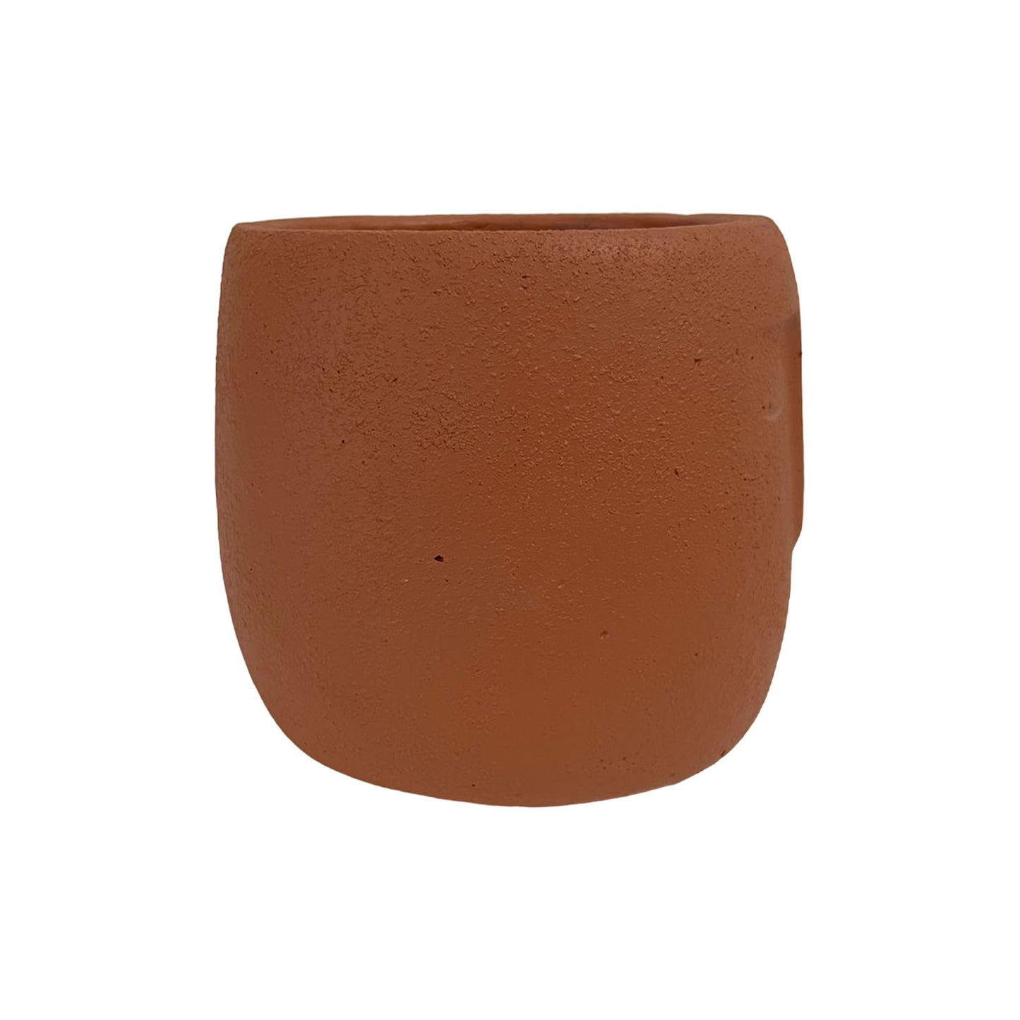 Large Terracotta Cement Cachepot