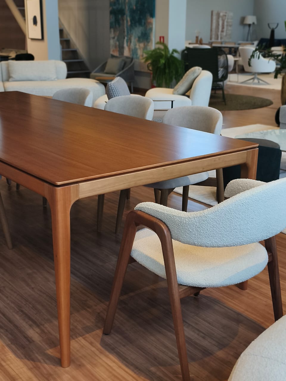 Mesa de Comedor Belize 180x90cm Madera - 8 Plazas