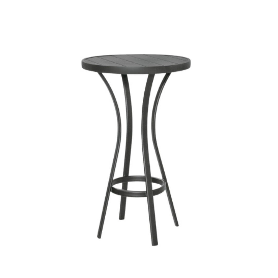Mesa Bistro Redonda Dubai 60cm Aluminio