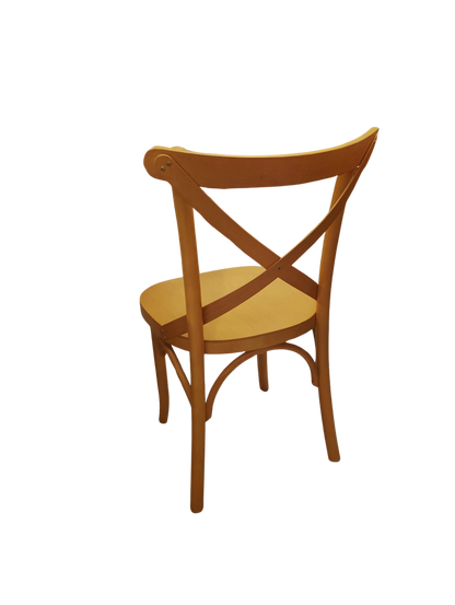 Cadeira X Madeira Cor Pinhão