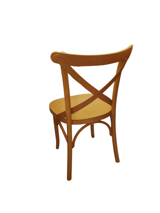 Cadeira X Madeira Cor Pinhão