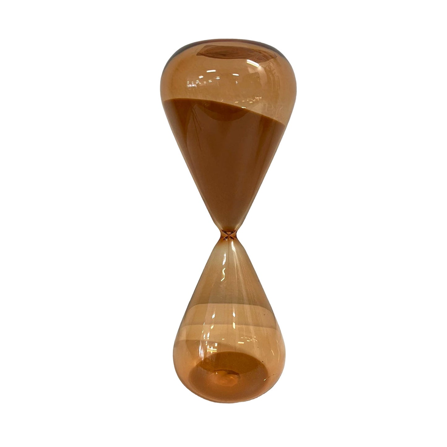 Reloj de Arena Cristal Naranja 60 Minutos