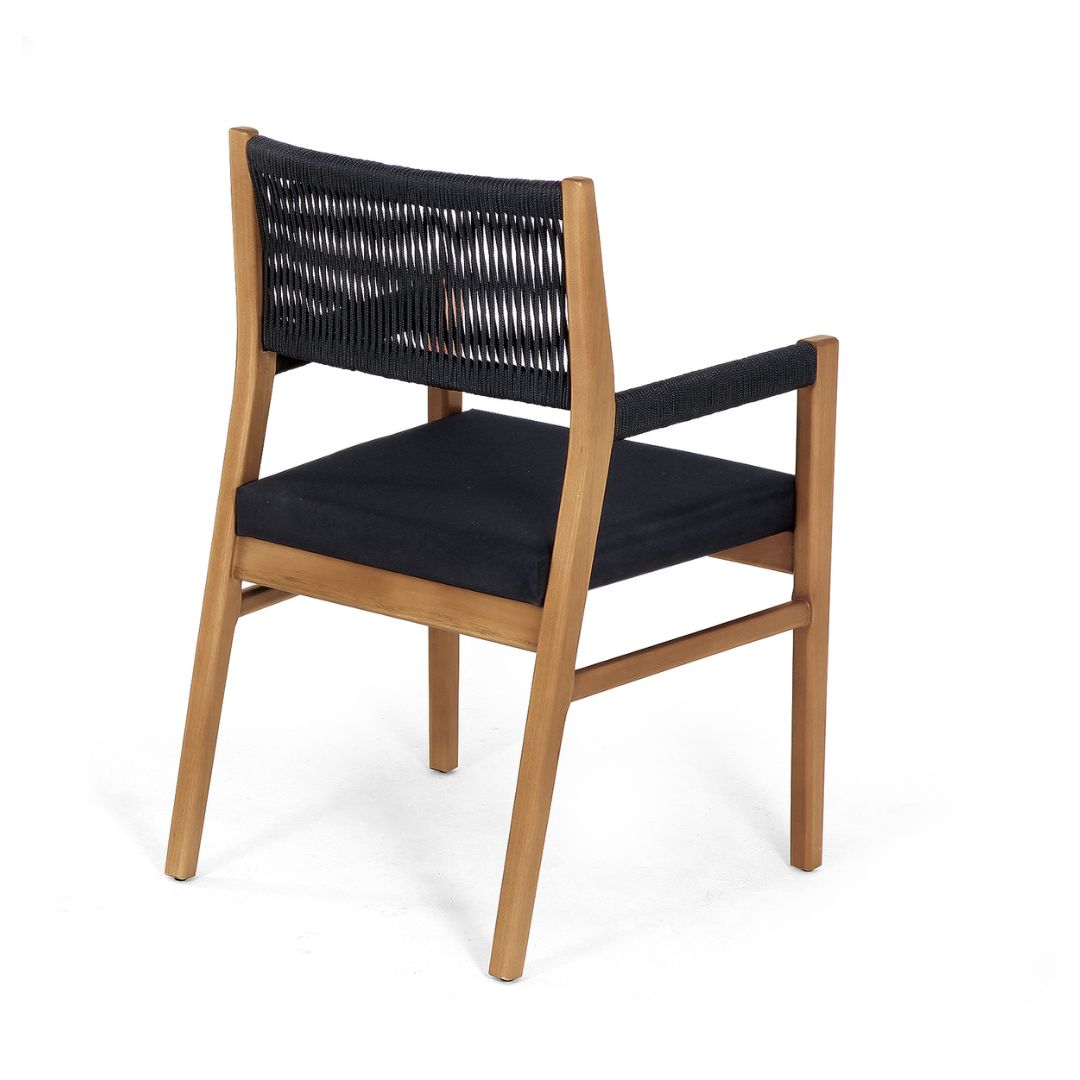 Tamyma Chair Upholstered with Nautical Rope