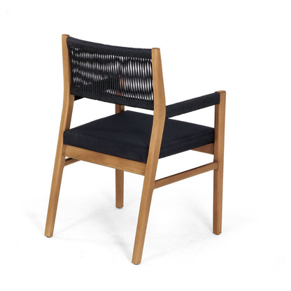 Tamyma Chair Upholstered with Nautical Rope