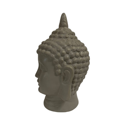 Buda Cinza em Cerâmica