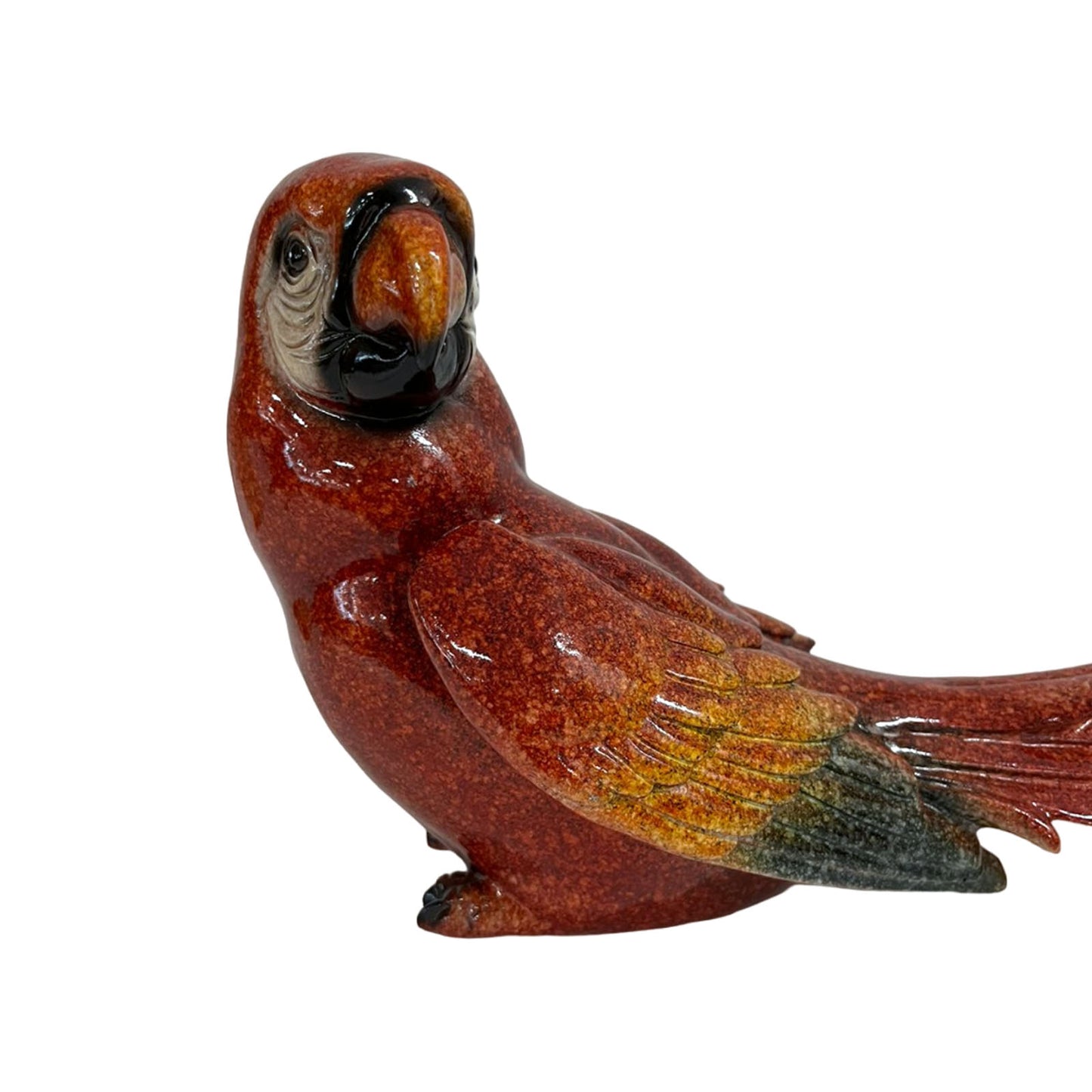 Arara Decorativa de Resina Grande