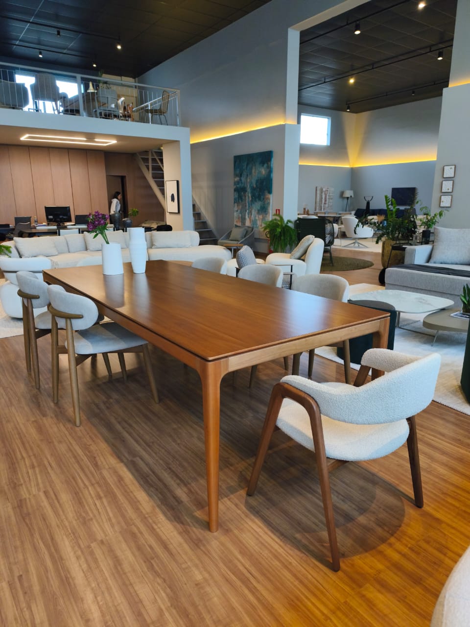 Mesa de Comedor Belize 180x90cm Madera - 8 Plazas