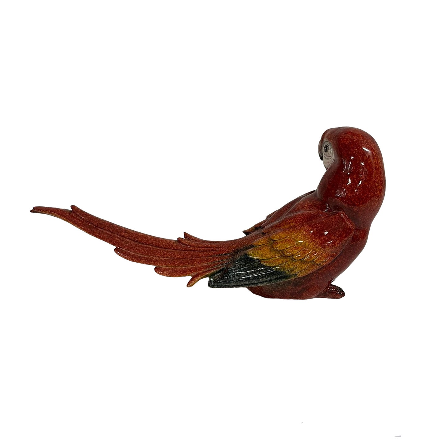 Arara Decorativa de Resina Grande