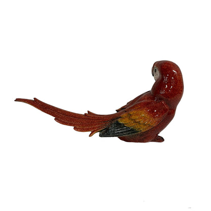 Arara Decorativa de Resina Grande