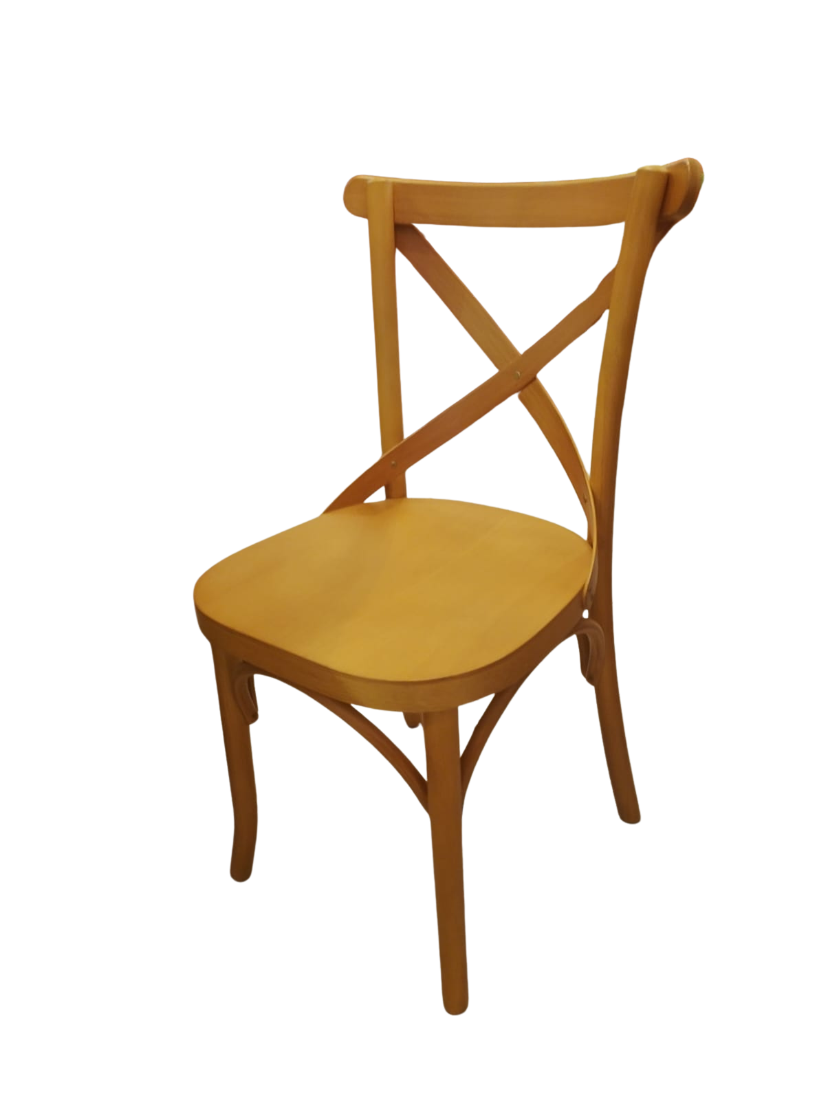 Cadeira X Madeira Cor Pinhão