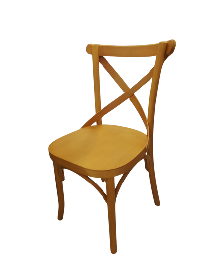 Cadeira X Madeira Cor Pinhão