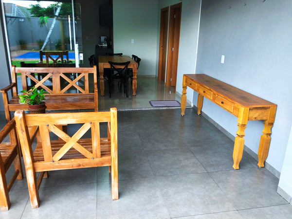 Ambiente 3 com Aparador Julian 140x40cm Madera Maciza