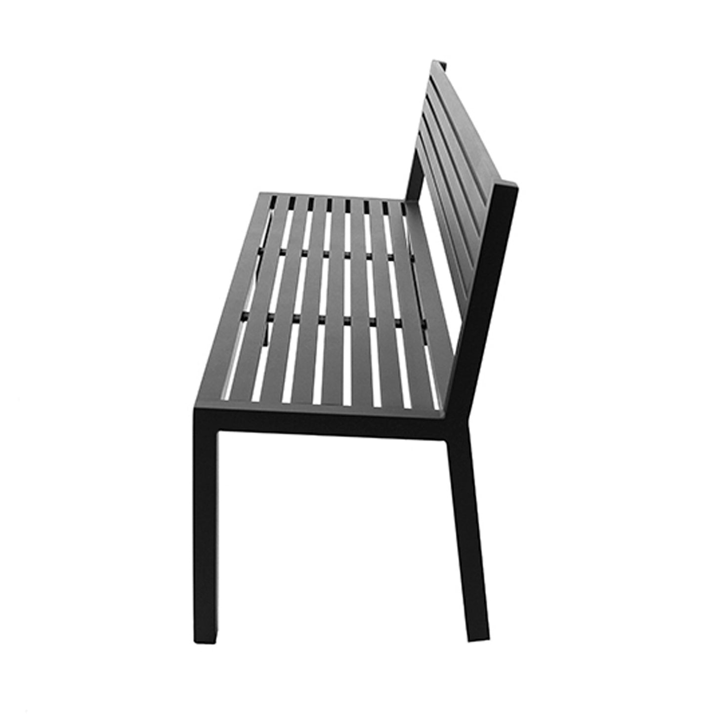 Titan Aluminum Bench Black Color