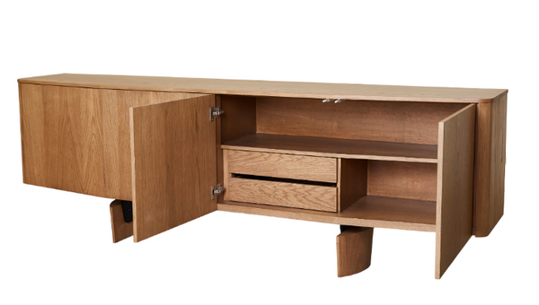 Ambiente 4 com Balcão Andorra Madeira Cinamomo 220x45x79cm 4 Portas