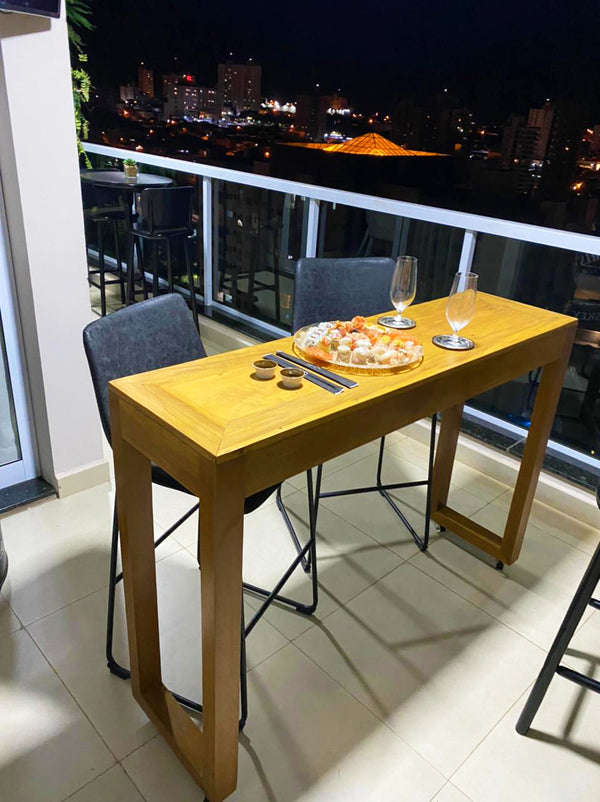 Ambiente 1 com Aparador Patricia 140x40cm Madera Maciza