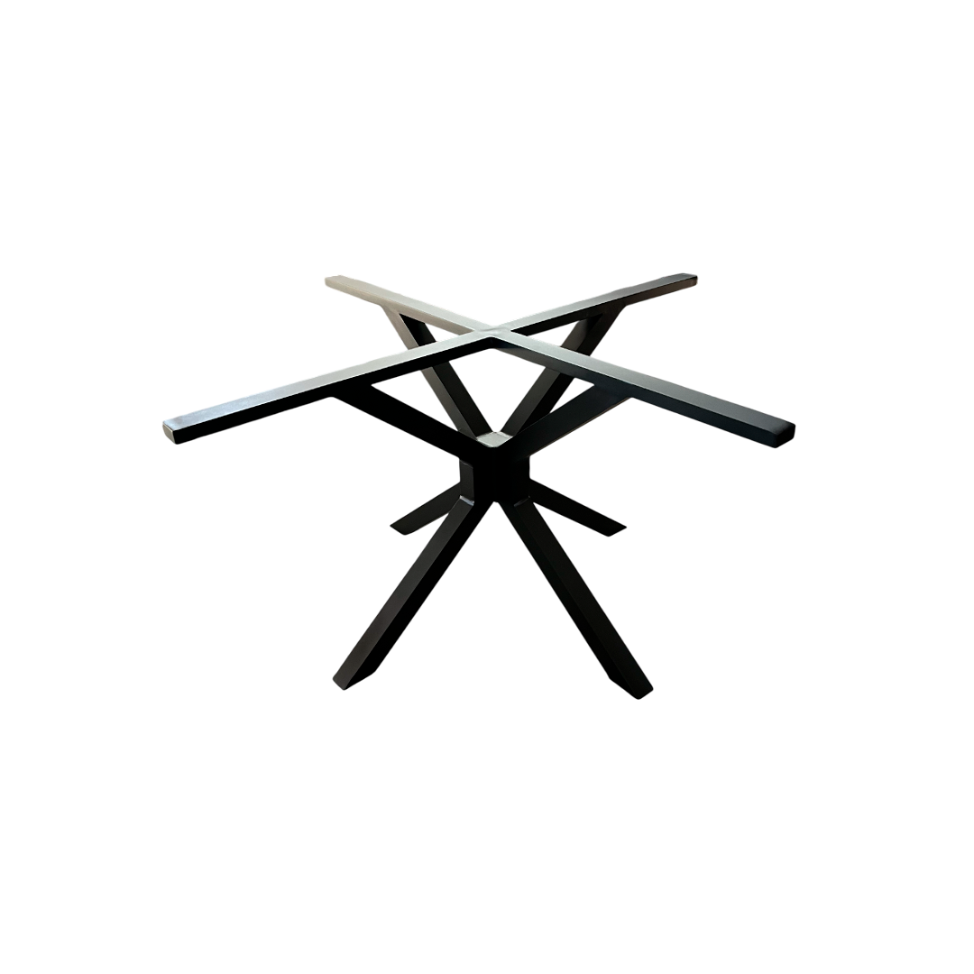 Base de Mesa Star 85x85cm Alumínio cor Preta