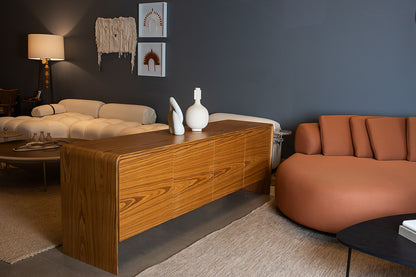 Buffet Mistral Madeira Carvalho 220cm