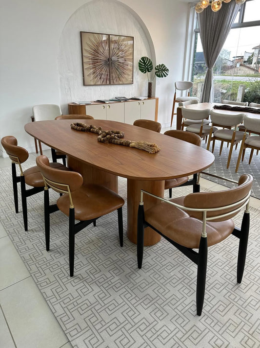 Adara Chair with Matte Black Wood Armrests and Black Metal Upholstered Fabric Seat BR6000