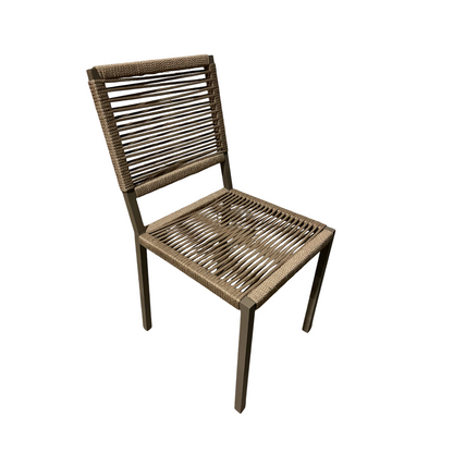 Silla Angra de Aluminio y Cuerda Náutica en Azul