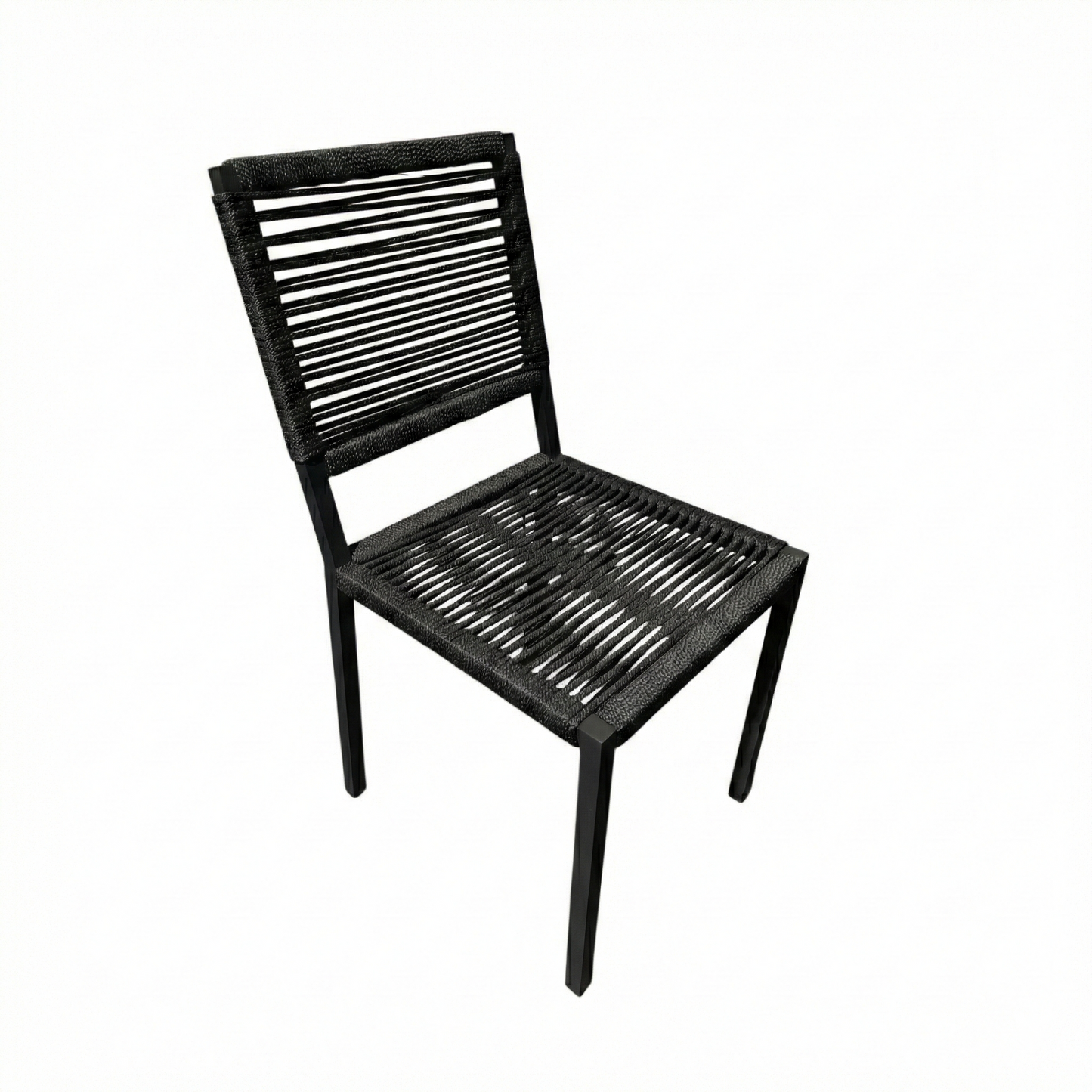 Silla Angra de Aluminio y Cuerda Náutica en Azul