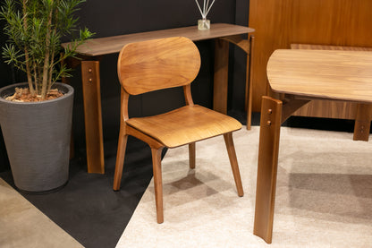 Cadeira Selena  Madeira Maciça Assento e Encosto Multilaminado