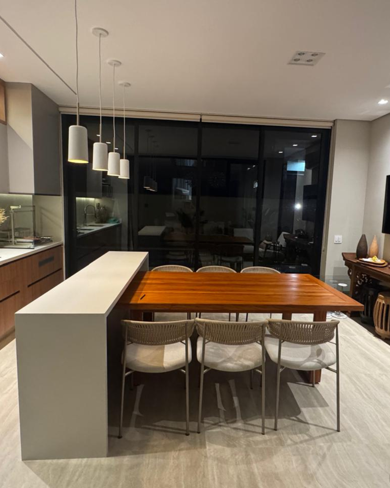 Cadeira Bora Bora Aço Cor Champagne Corda Náutica Cor Verde Assento Estofado Tecido A-723