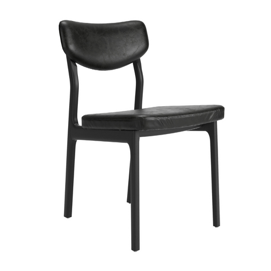 Silla Meg Madera Canela Respaldo y Asiento Tapizado Tela 138