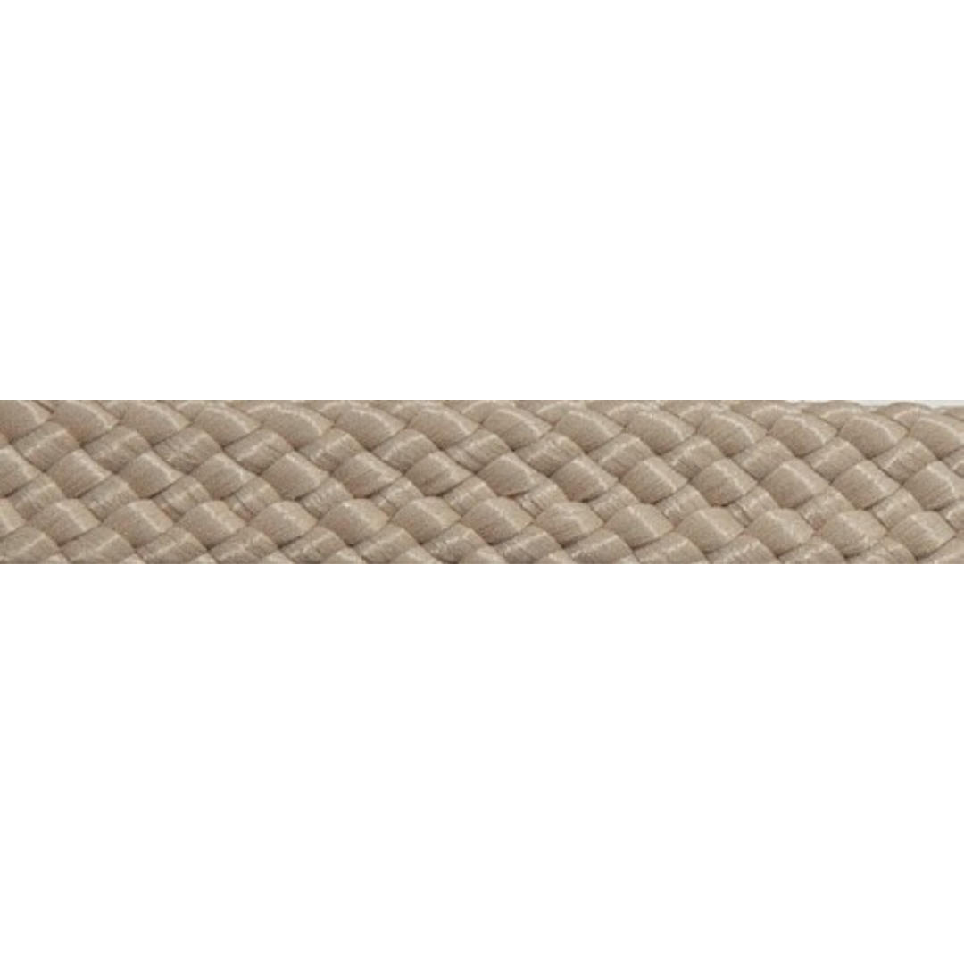 Cordas — acabamento Mesa de Jantar Siena 240x120cm Tampo Madeira Cinamomo Base Aço Champagne