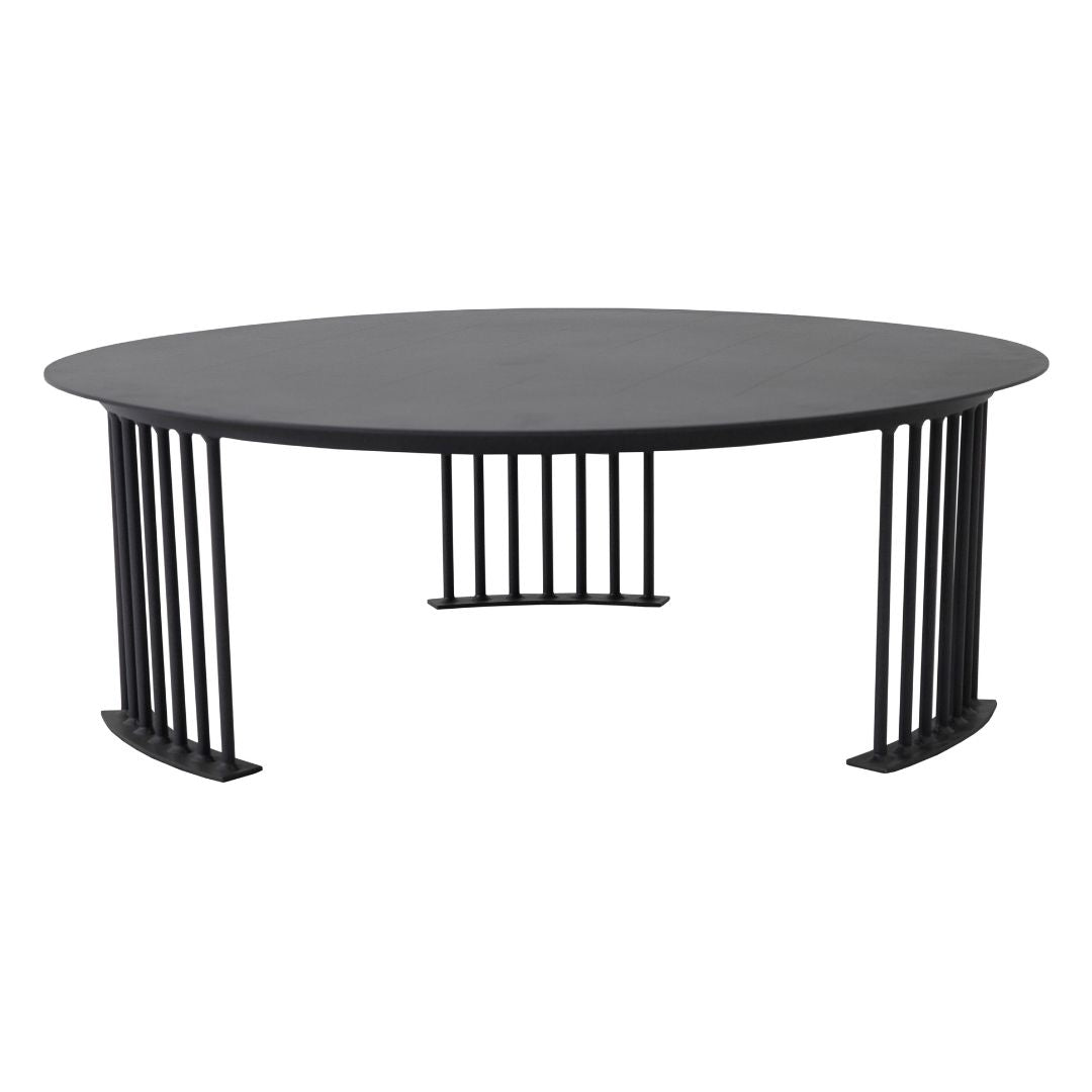 Mesa de Centro Selecta 100cm Alumínio Cor Chumbo