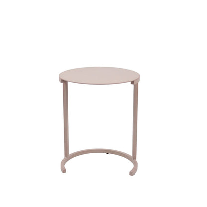 Mesa Auxiliar Catteli 40cm Aluminio Color Champán