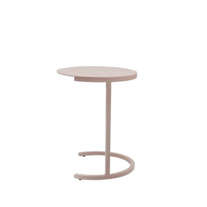 Mesa Auxiliar Catteli 40cm Aluminio Color Champán