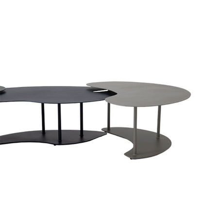 Lazio Aluminum Coffee Table Set 3 Pieces