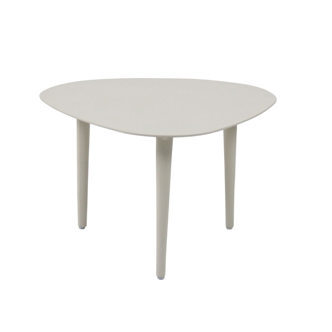 Mesa de Centro Lucci 56x50cm Aluminio Color Beige