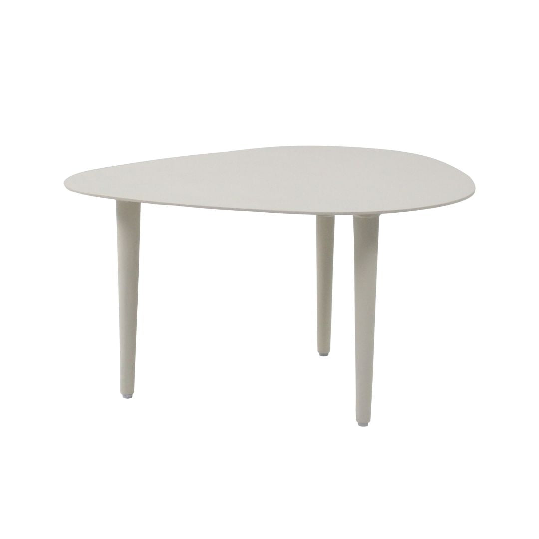 Mesa de Centro Lucci 56x50cm Aluminio Color Beige