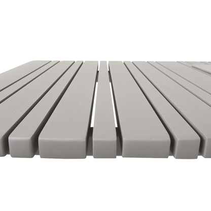 Orione Coffee Table 120x70cm with Champagne Holder in Gray Aluminum