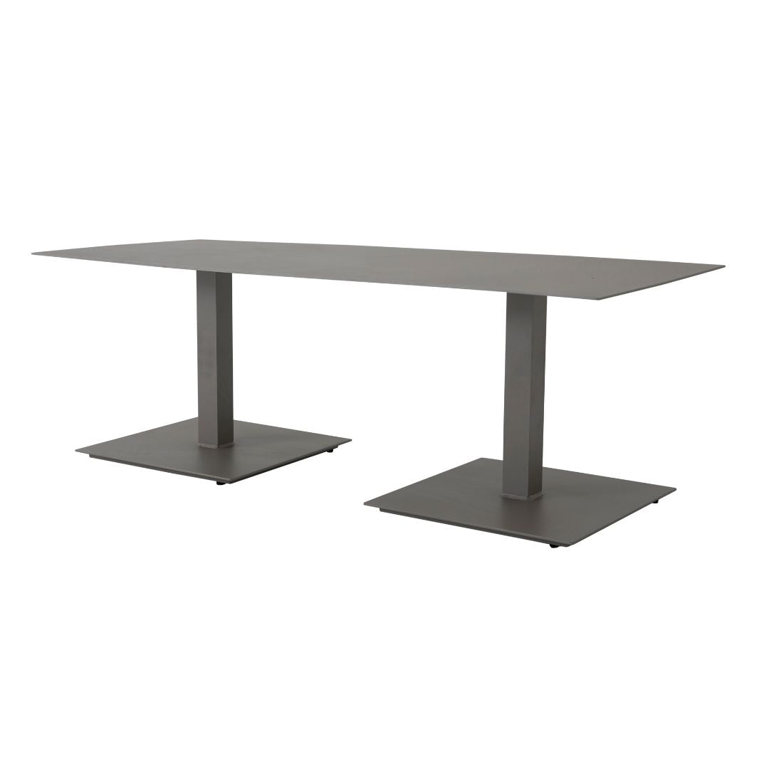 La Grand Coffee Table 100x50cm Aluminum Lead Color